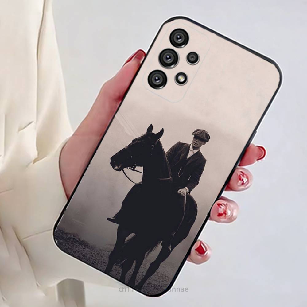 T-Tommy S-Shelby Phone Case for Samsung Galaxy A73,23,53,33,14,24,13,72,22,52,32,54,A34 Soft Cover