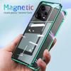 360° Magnetický Ochranný Kryt Pro Samsung Galaxy A55 A52S A56 A53 A54 5G Oboustranný Tvrzený Sklo Nárazuvzdorný Pouzdra na Telefon
