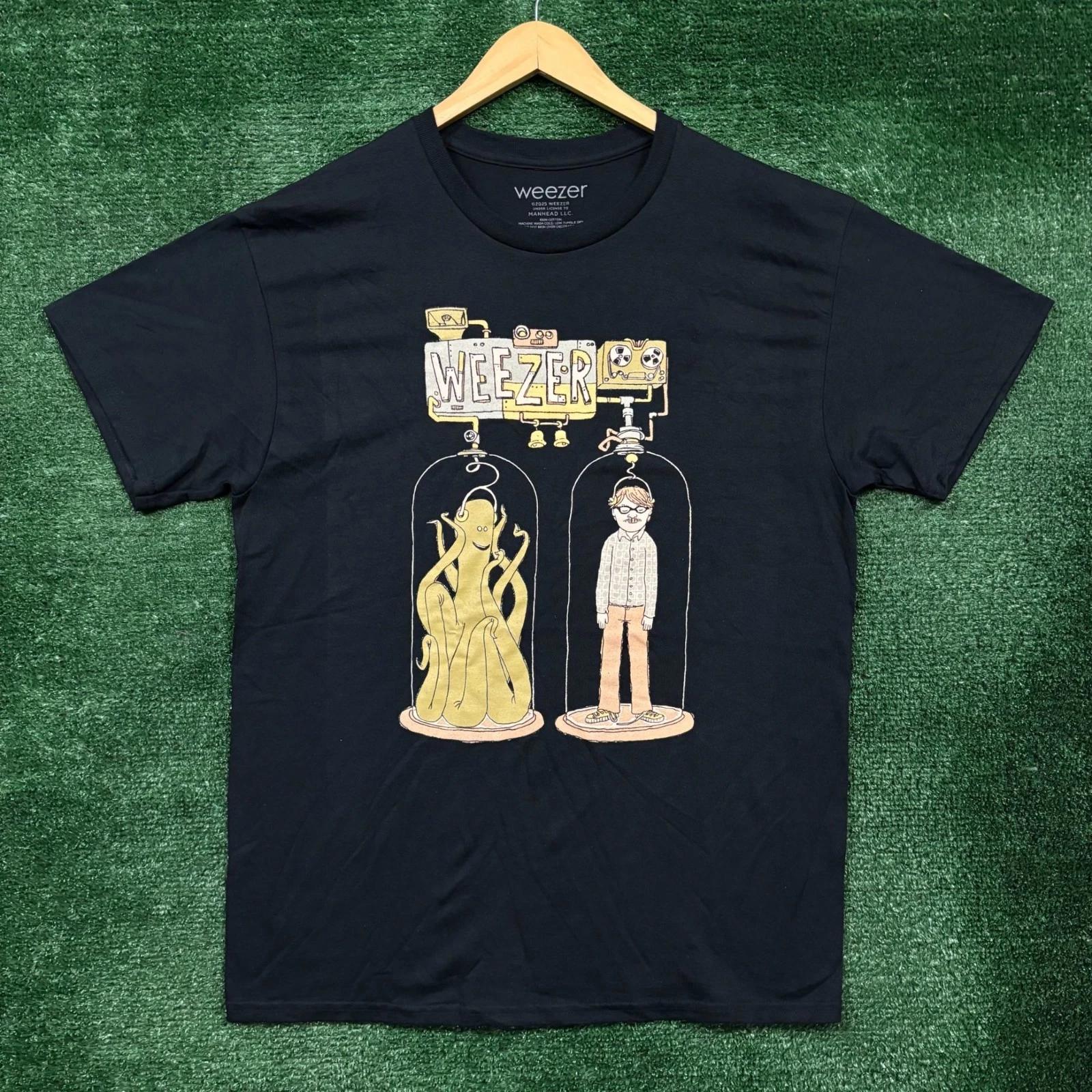 Weezer OK Human Album Rock Band T-shirt Size Large 2XL