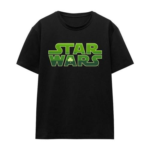 Star Wars Unisex Adult Logo St Patricks Day T-Shirt
