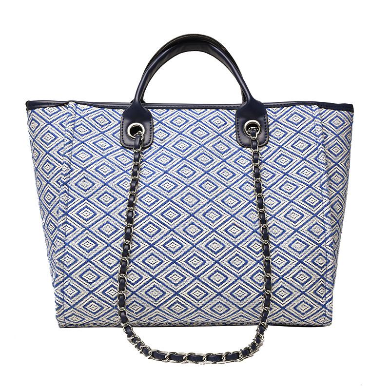 

Простая женская сумка в европейском и американском стиле, сумка-ведро с цепочкой в ​​этническом стиле, сумка-мессенджер на плечо