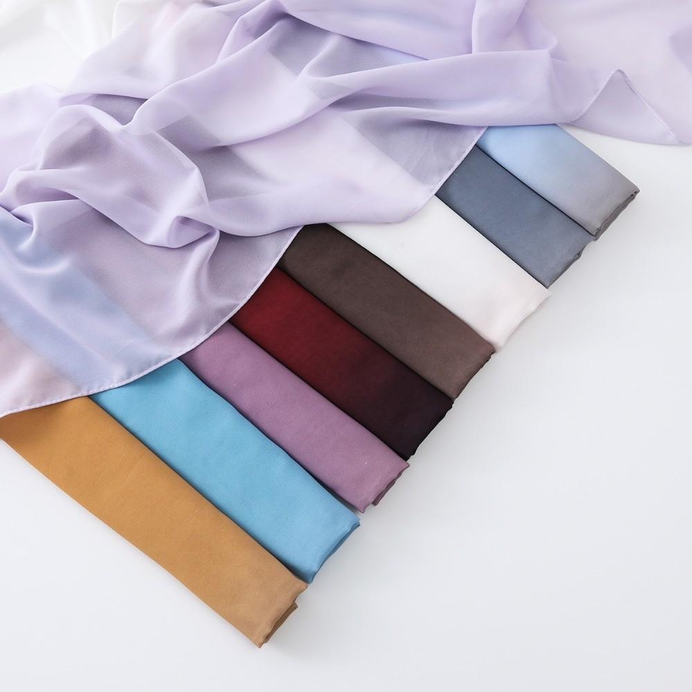 Long Headscarf Chiffon Wraps Shawl Elegant Ethnic Style Scarf  Daily