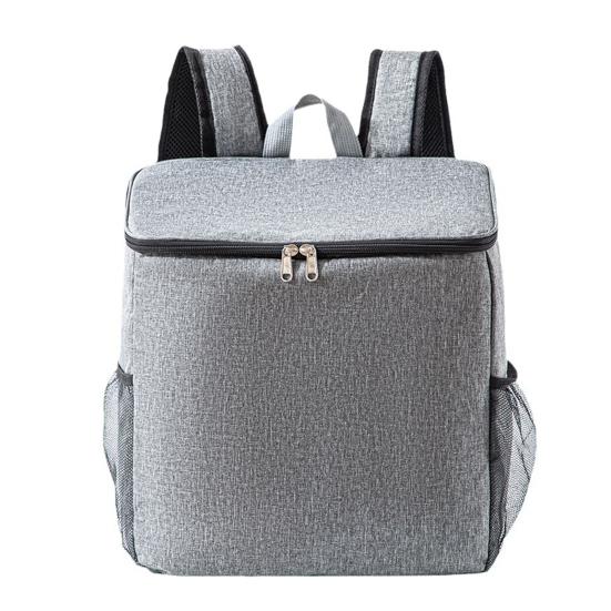 Insulated Picnic Backpack 25L Large Lunch Bag Waterproof Oxford Double Zipper Travel Beer Cooler with Lining for Camping Travel Hiking Fishing