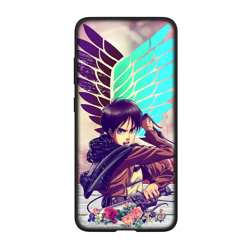

for Samsung Galaxy S25 S24 S23 S22 Ultra FE Plus A37 A57 A56 A55 A06 A16 A15 A36 A26 A35 A05 A25 A54 A34 Case Comics Attack on Titan Eren Jaeger Levi for Xiaomi Poco X6 стеля кольору
