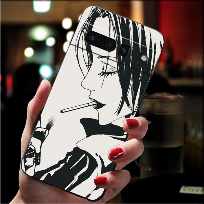 For Google Pixel 10 9 Pro XL Silicone Phone Soft Case For Google Pixel 9A 8A 7A 6A 5 Cover Shell Nana Osaki Anime