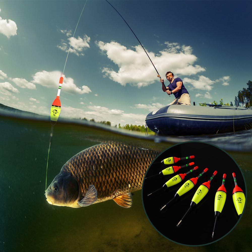 5g 8g 10g 15g 20g 30g 40g Bobber Luminous Fishing Night Float Light Stick Eva Foam Ball Boia
