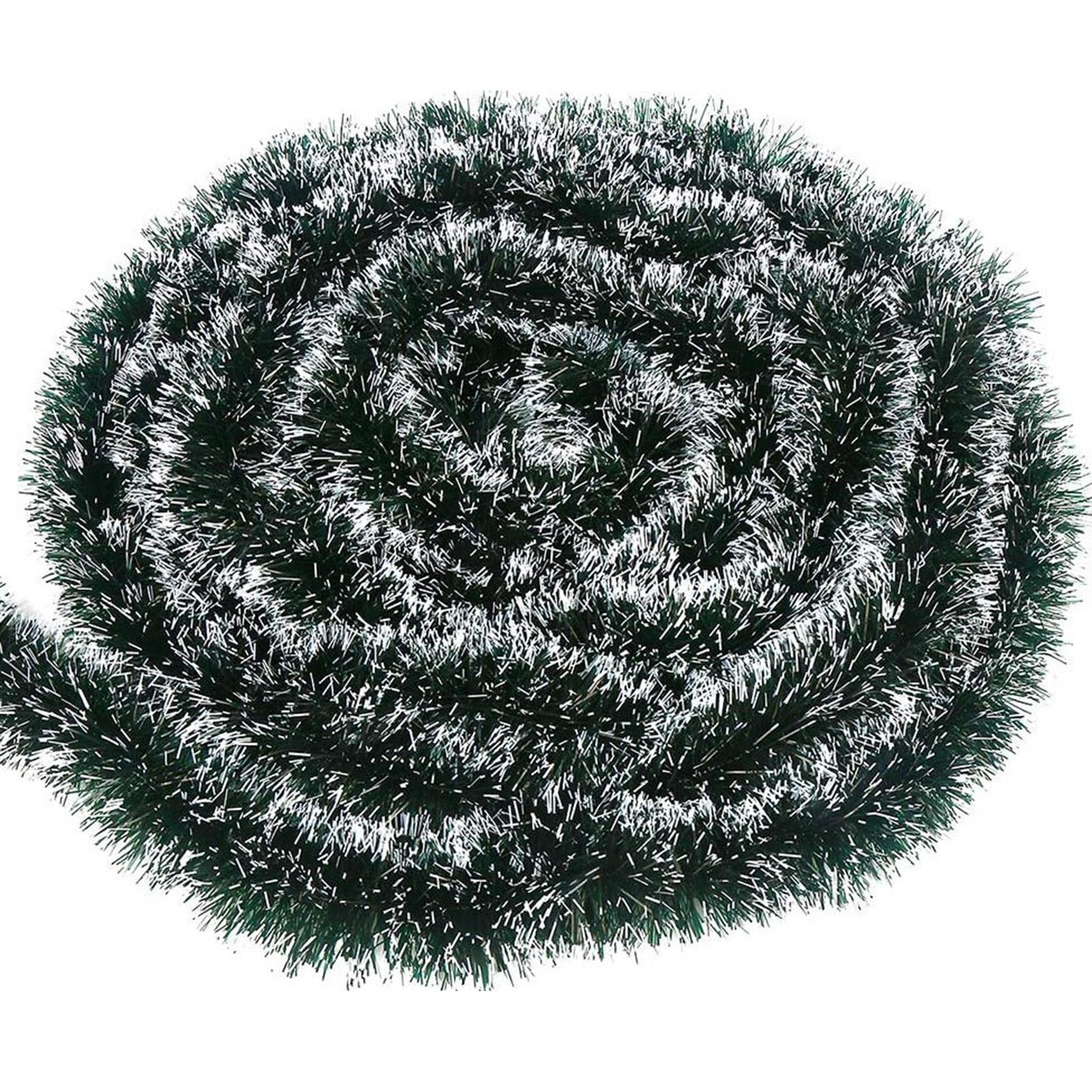 

Рождественская гирлянда-стример, привлекательная рождественская гирлянда, подвесное украшение для улицы и дома, рождественская елочная гирлянда, декор из зелени B