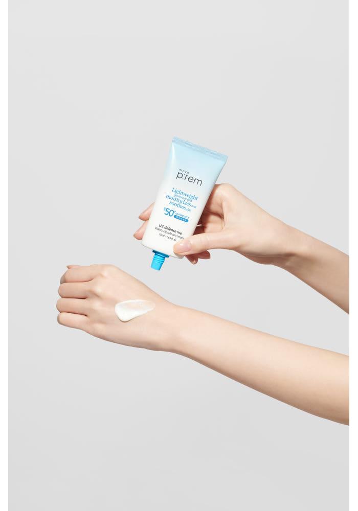 Make P:REM Watery Capsule Sunscreen SPF50+ PA++++ 40ml X2 Niacinamide Hyaluronic Acid Moisturizing Sun Cream