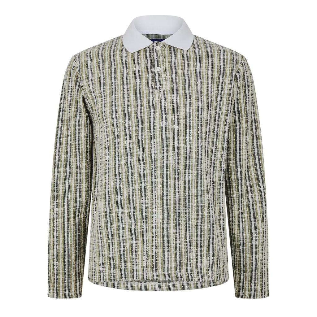 Jack And Jones Mens Striped Regular Winter Polo Shirt