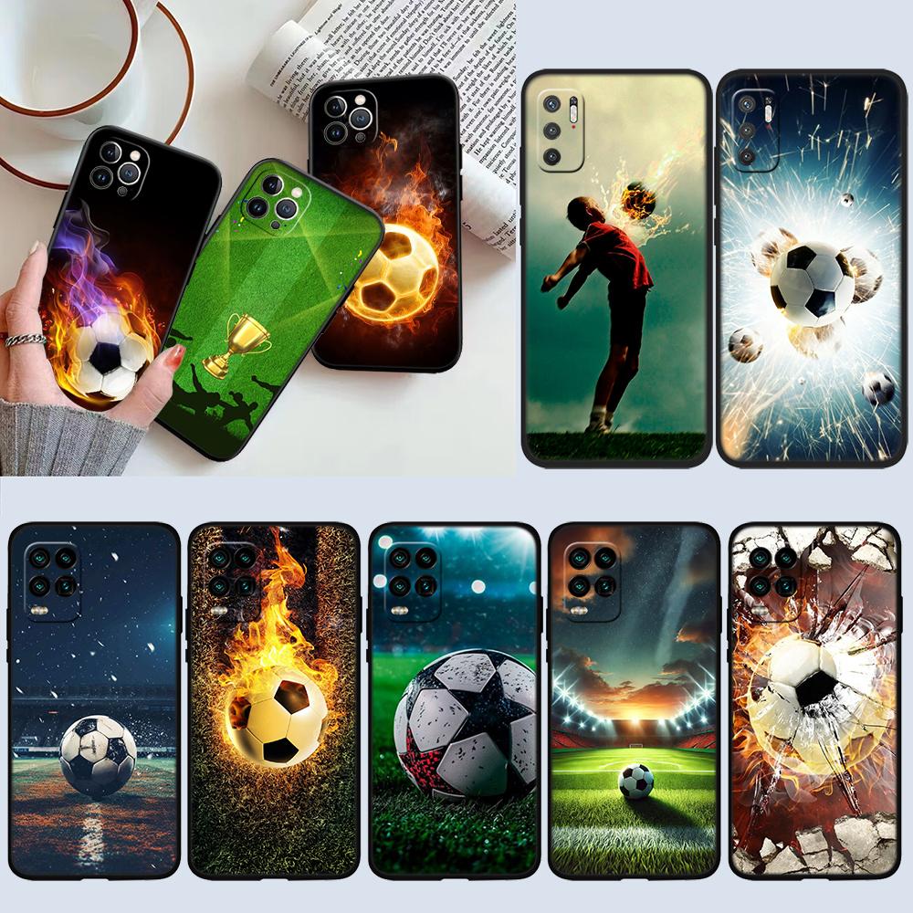 RE30 Football Soccer New High-End Shell Phone Case for OPPO A3 Pro A72 A74 A76 A77 A77S A78 A79 A94 A95 A18 A40M A58