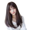Female Natural  Short Hair, , Long Straight Hair, Full Headgear,Wig