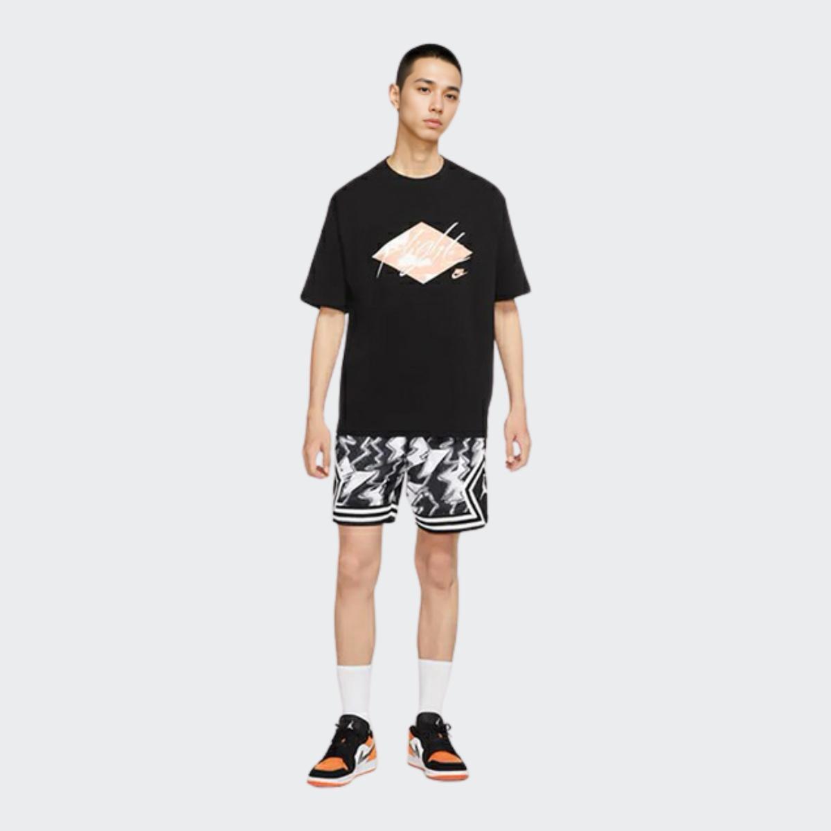 Jordan Дышащие свободные баскетбольные шорты с принтом тай-дай — фото 3