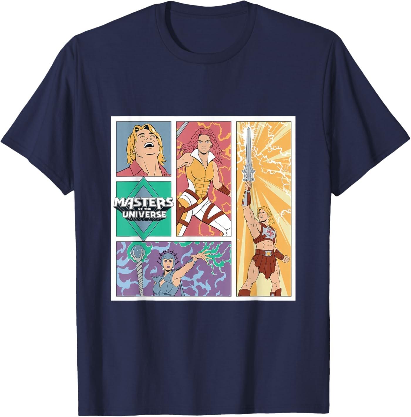 Masters of the Universe Ready for Action! T-Shirt S разноцветный