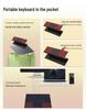 SANWA Wireless Bluetooth Foldable Touch Keyboard: Ultra-Thin & Lightweight, Universal Compatibility with iPad, Tablet, Phone, Computer