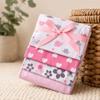 4Pcs Pack 76x76cm Receiving Baby Blanket Super Soft Baby Bedsheet Blanket  DIY Quilting Sewing