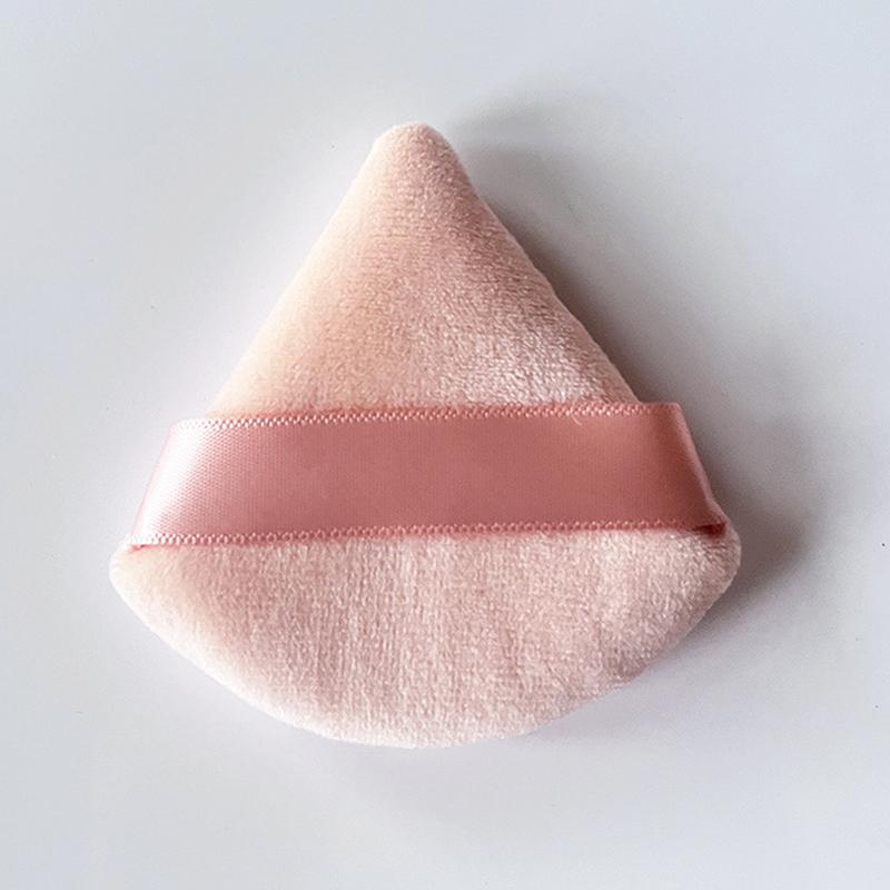 6 Pcs/Box Triangle Powder Puff Face Makeup Sponge Soft Velvet Cosmetic Puff Blender Beauty Foundation Sponge Make Up Accessories