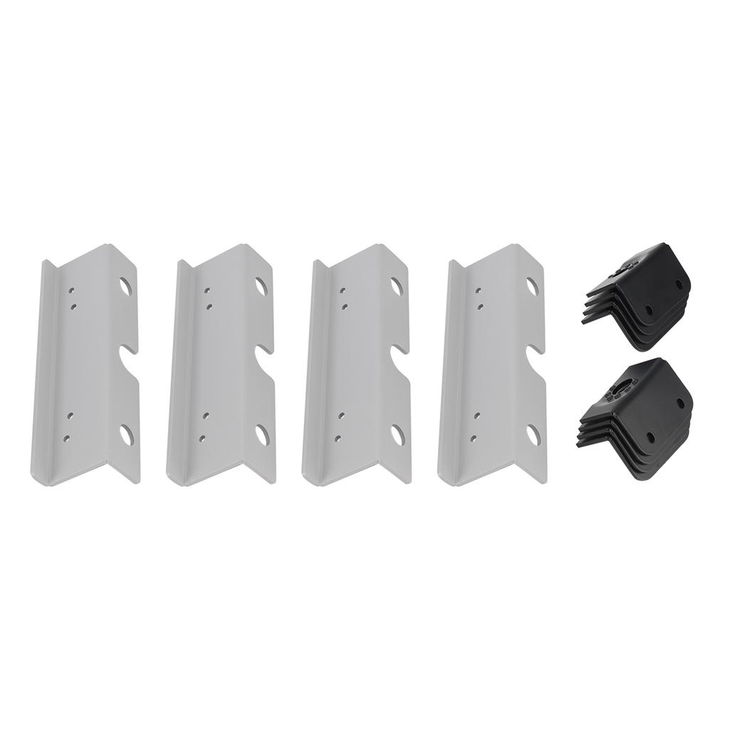 12x Seat Mounting Reinforcement Plates / Brackets For VW T5 T6 2 + 1 Rear Seats