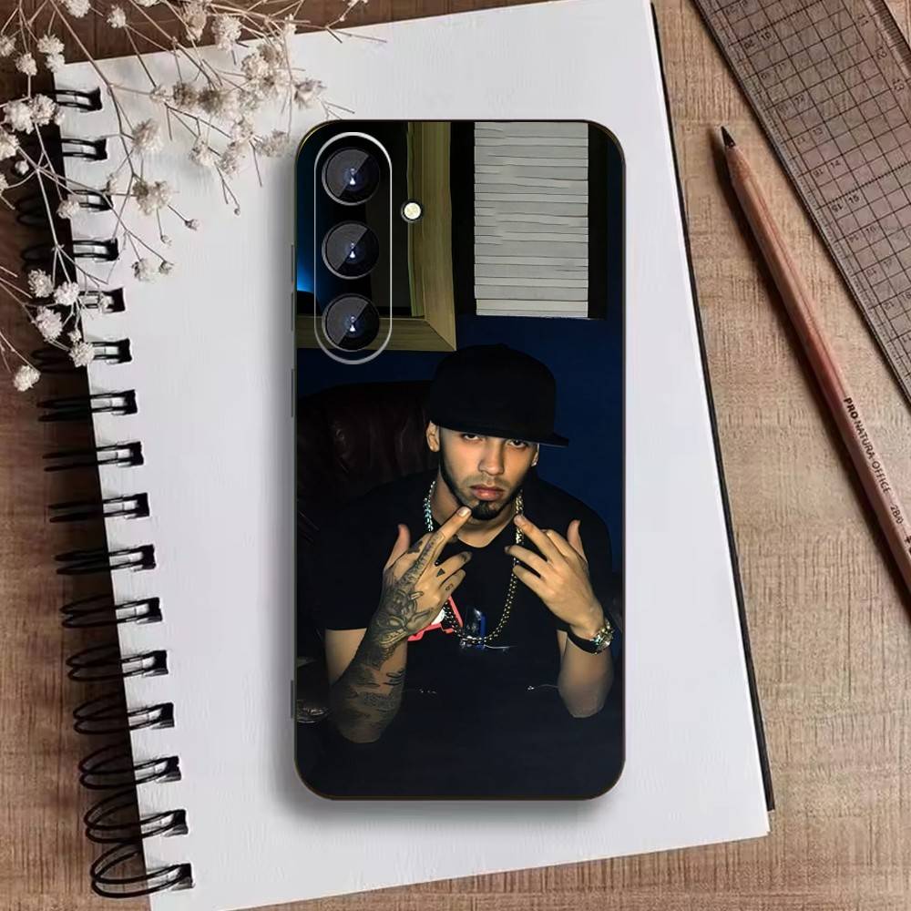 A-Anuel AA Rappe Phone Case For Samsung Galaxy A73,A21s,A22,A31,A52,A53,A71,A41Soft Black Shell