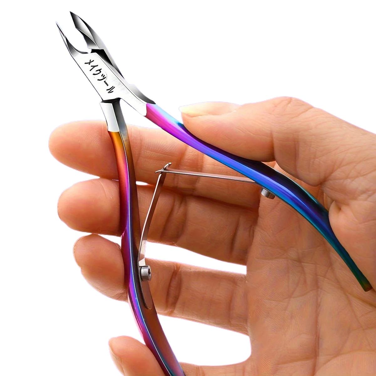 

Stainless Steel Exfoliating Nail Tool Ultra Sharp Dead Scissors for Easy Removal of Nails and Toenails Christmas Gift