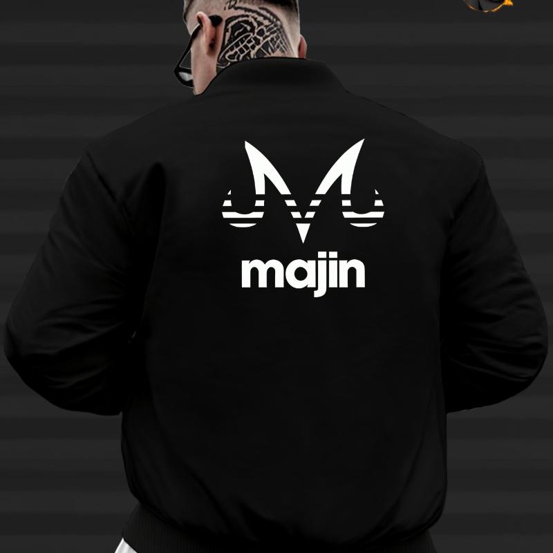 

Dragon Baseball Hoodie - Drop Shoulder Design & Contrast Color Sleeves XXL