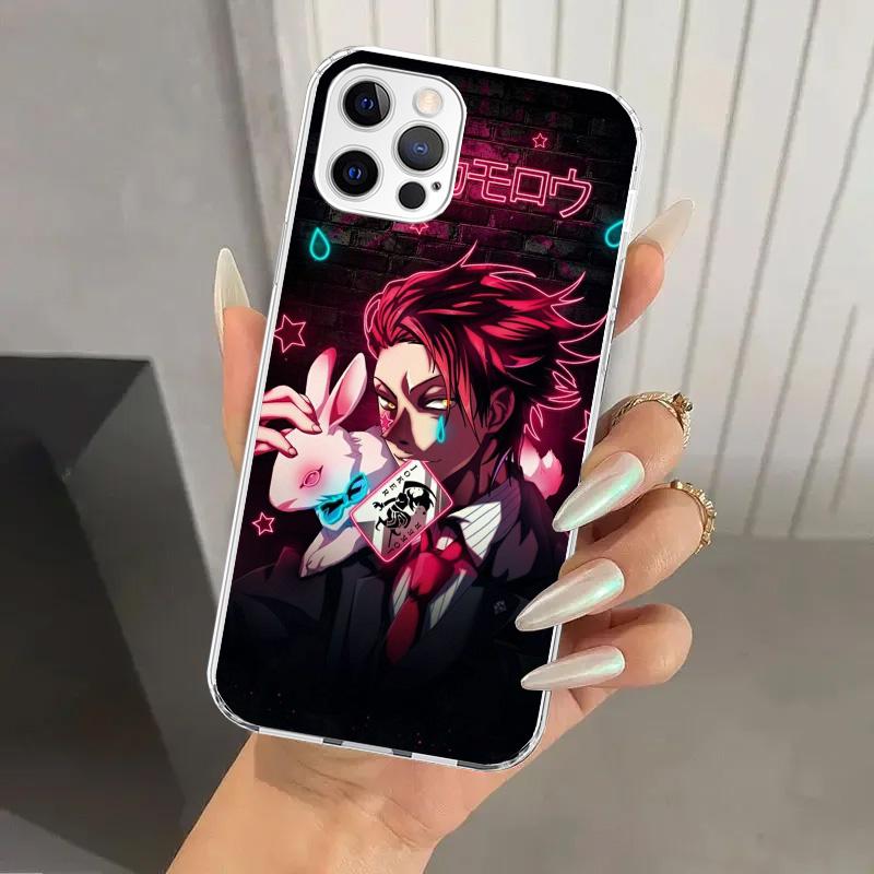 Hunter HXH Hisoka Phone Case for Iphone 16 15 14 13 12 Mini 11 Pro Max 16E X XS XR 7 Plus 8 SE 2020 Soft Funda Print Shell
