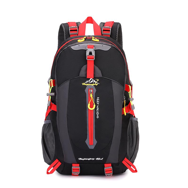 Men's Water-Resistant Outdoor Hiking and Camping Backpack