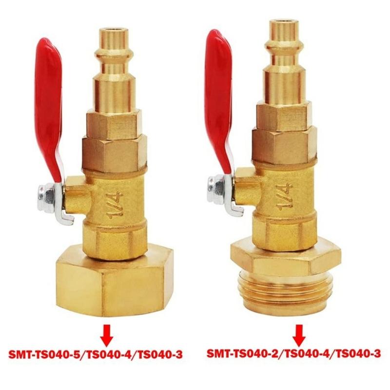 Winter Proof Water Spray Adapter with Shut off 12 Inch Elastic Hose for Car