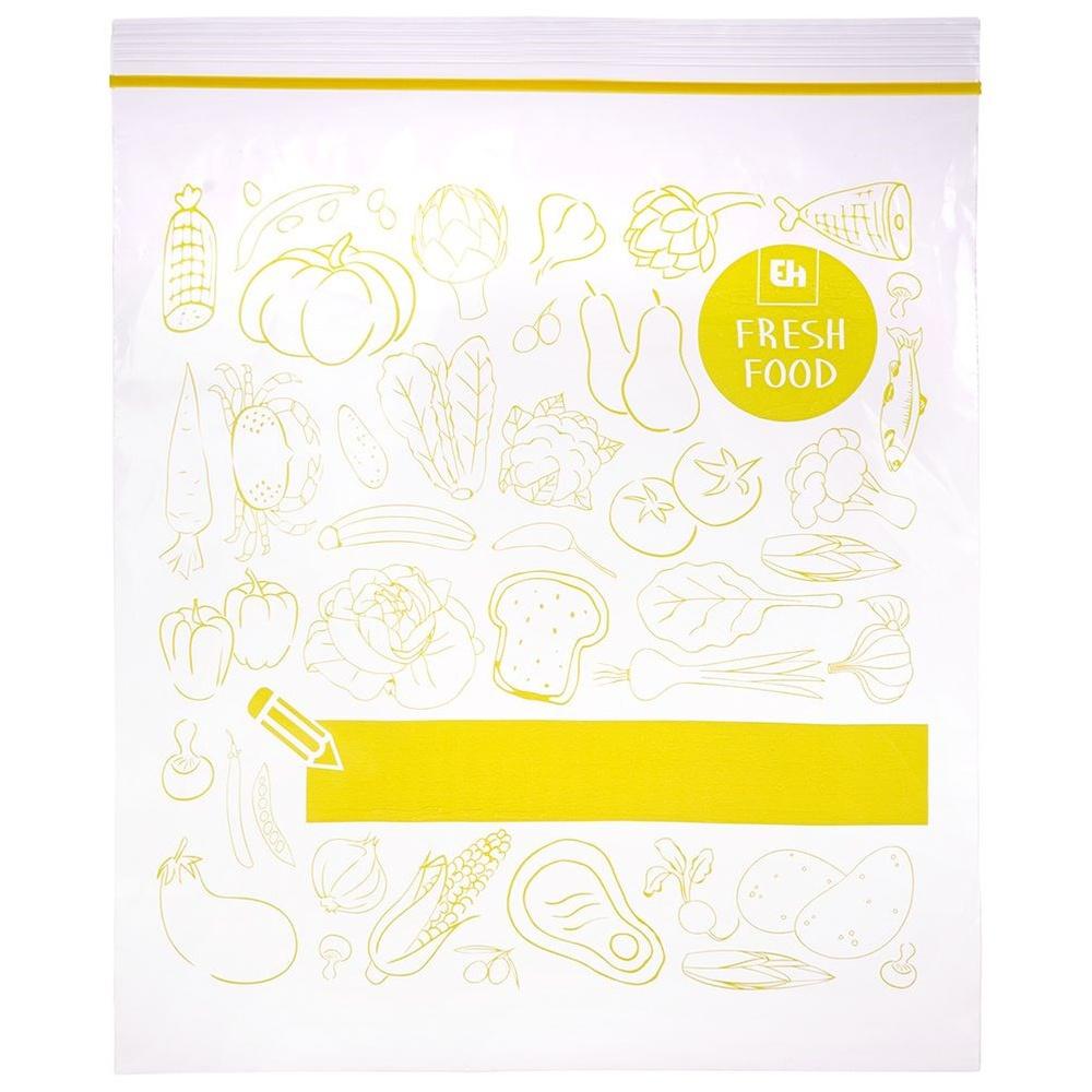 40x Ziplock Bags for Food Storage and Freezing