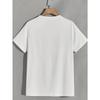 European Sizes OTF Only The Family Men'S White T-Shirt - Casual & Modern Street Style with Black Brushstroke OTF Logo Design