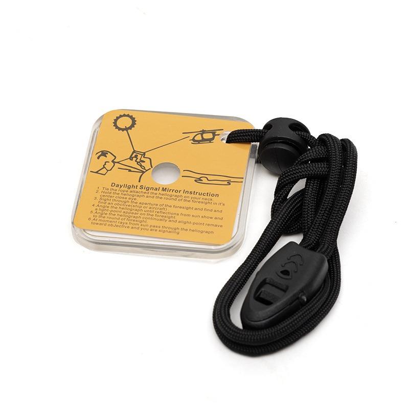 

Outdoor Survival Reflector Multifunctional Signal Mirror Wilderness SOS Mirror