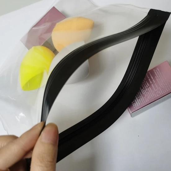 Resealable Toiletry Bag Leak Proof Clear Zip Bag Zipper Sealing Pouch Airport Security Travel Bag for Liquids Carry-on Regulations