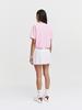 SERGIO TACCHINI W Daily St Jacquard Short Sleeve Crop T-Shirt
