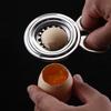 2PCS Stainless Steel Egg Shell Cutter Manual Operation Egg Opener Handheld Egg Breaker  Cooking Tool