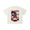 260 GSM Double Yarn 32 Count 100% Cotton Chainsaw Man V60 Print Unisex Heavy Cotton T Shirt