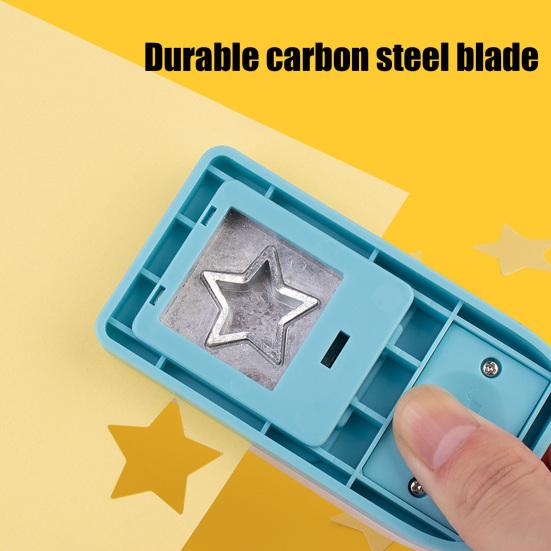 Yousheng Embossing Paper Punch for Journaling Decorative Shape Puncher DIY Craft Tool for Cards And Scrapbooks