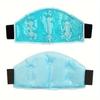 Reusable Gel Bead Neck Strap - Universal Fit Hot/Cold Compress for Shoulder, Neck, and Waist Relief - Microwave and Refrigerator