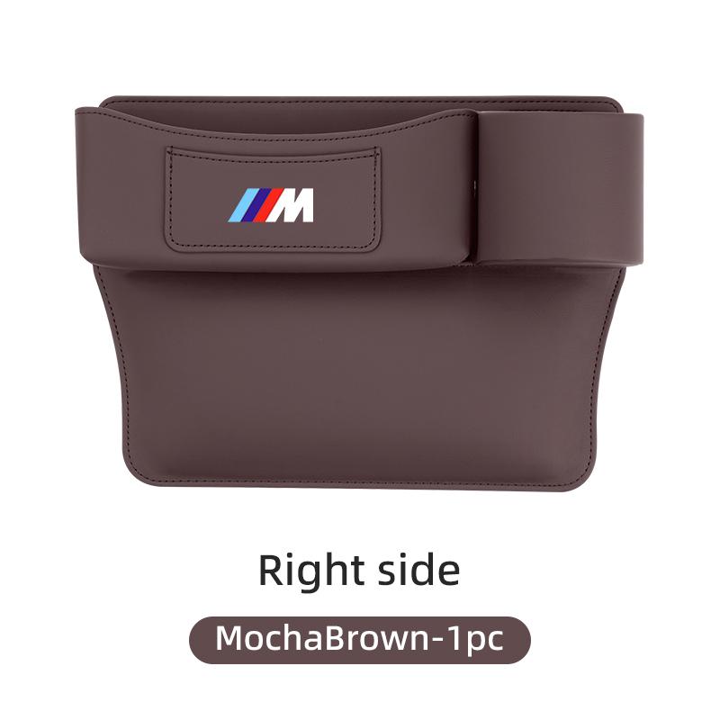Hot 2025 Detachable Car Seat Gap Organizer Box Console Crevice Storage Bag For BMW 1 3 5 Series X1 X4 X5 X7 G20 G38 F20 F39 F48