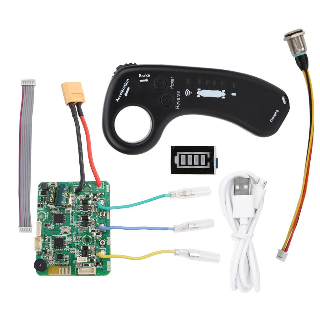 24V Electric 4wheel Scooter Controller Control Panel Electronic Governor Hub Single Drive Electric 4wheel Scooter Controller
