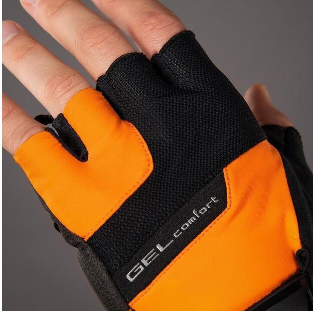 Chiba Gel Comfort Bicycle Gloves (orange)