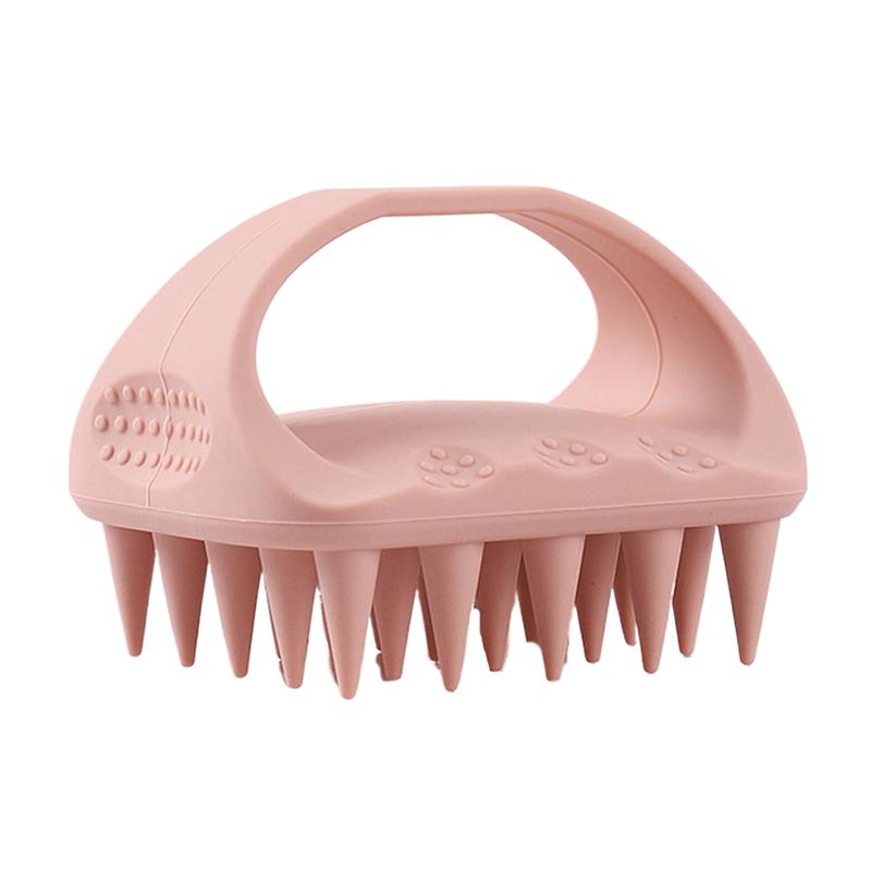 Scalp Scrubber Shampoo Brush Massager Clean Scalp Comb With Handle Hair Washing Brush Scalp Exfoliator Brush Head Scrubber Tools