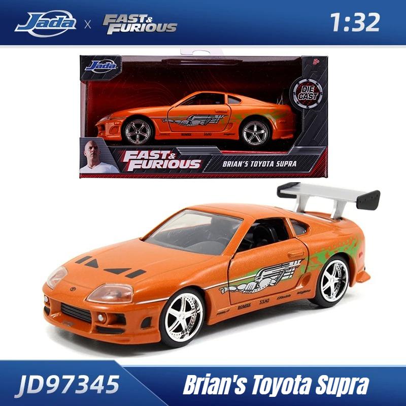 Jada Spielzeug 1:32 Fast&Furious Legierungsauto, Mitsubishi Lancer TOYATO Super Nissan Skyline GTR Jetta RX-7 Sammlung Geschenk Spielzeug für Kinder