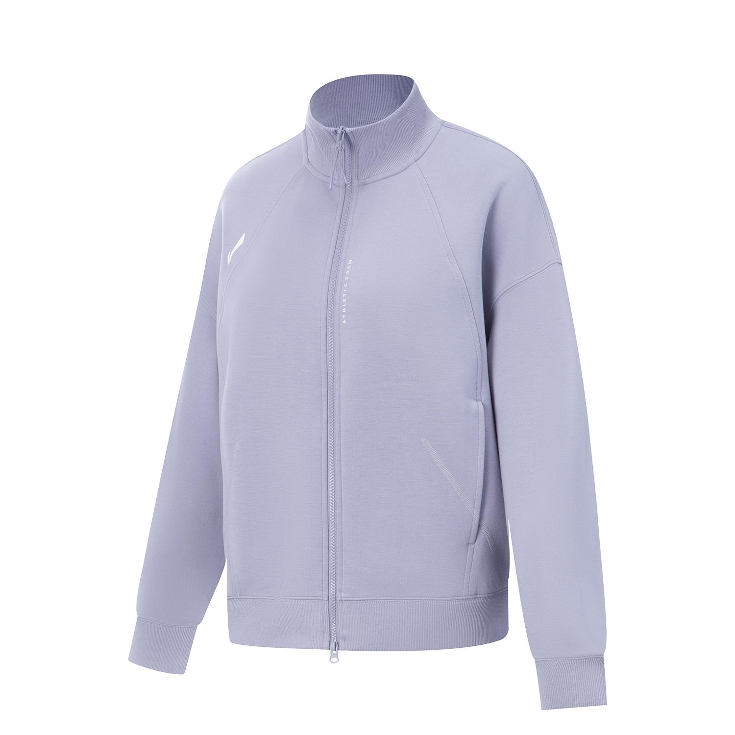 

Куртка женская Li Ning Fitness Series свободного кроя со стойкой и логотипом, AWDVF84-4 XL