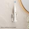 Electric Toothbrush Holder Rack Saves Space Seamless Bathroom Self-Adhesive Wall-Mounted Toothbrush Storage Base