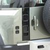 Exterior Car Accessories For Land Rover Defender 90 110 130 -2026 ABS Blackened Car Rear Lamp Shade Light Cover Trim