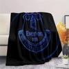 Everton Football Club Flannel Blanket, High quality Comfortable for All Seasons, Home Decor, Warmth and Comfort