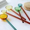 Round Rod Creative Coffee Scoop Kitchen Gadgets Dessert Tableware Stirring Spoons Spoon Stirrer