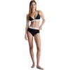 Calvin Klein Letter Print Triangle Bralette Women underwear Black 000QF5650E-001