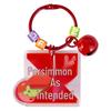 Irregular Shape Text Blessing Acrylic Keychain - New Year Gift & Bag Pendant