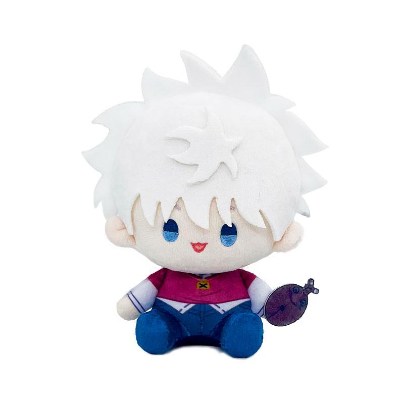 Nullset Hunter×Hunter Character Holding Accessories Doll Series Plush Figure Gon Killua Animation Peripheral Toy Gift 11.5cm