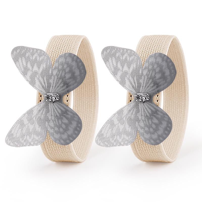 New Children s Butterfly Style Elastic Lace Sandals: Anti-Slip, Anti-Detachment, Sweet Lace-Up Design